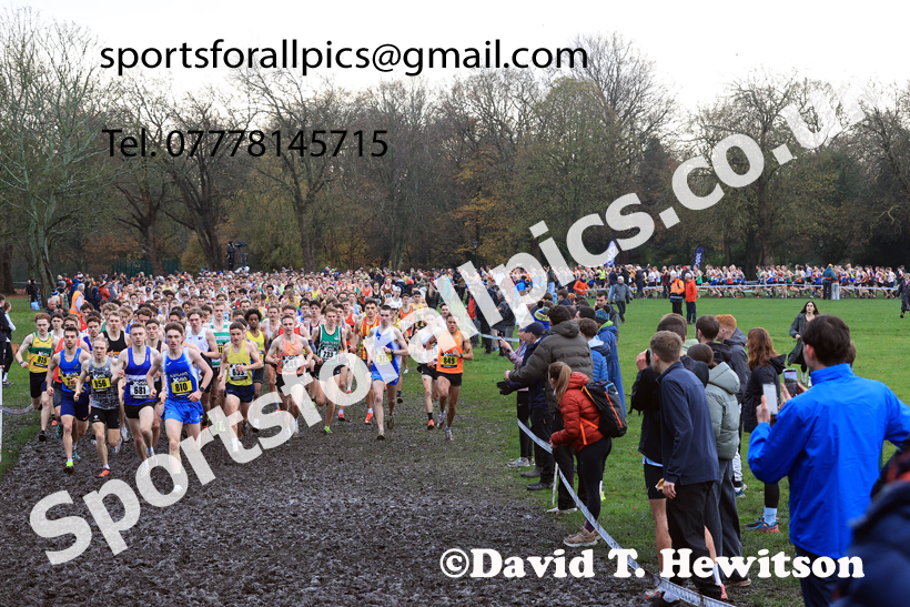 Senior Mens and Under-23s 2025 Liverpool Cross Challenge, Sefton Park, Saturday, November 22th. Photo: David T. Hewitson/Sports for All Pics